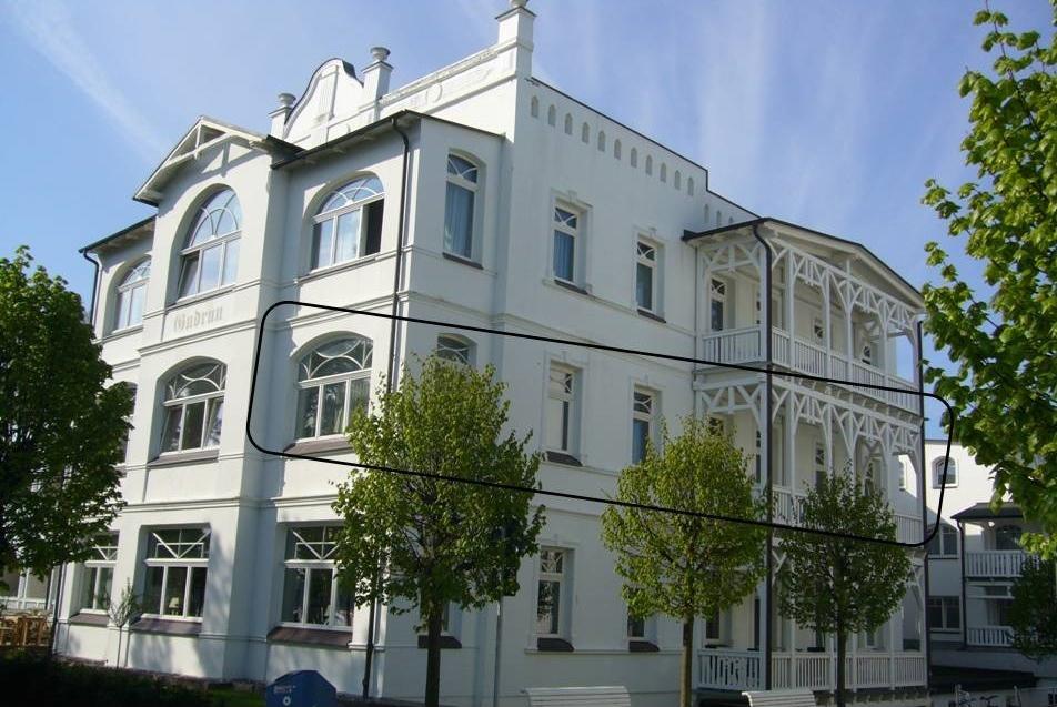 Meerblick-Appartement Villa Gudrun Binz Luaran gambar